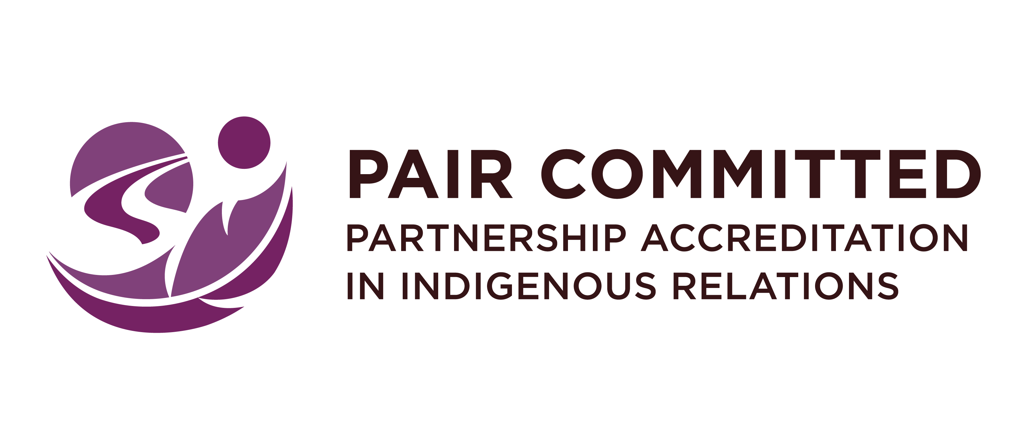 Partnership Accreditation in Indigenous Relations logo, PAIR Committed
